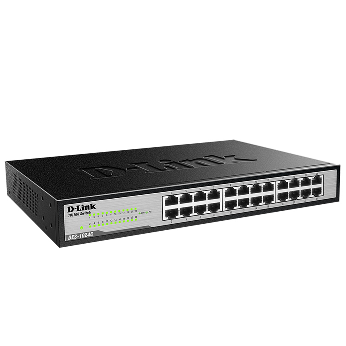 سوئیچ شبکه 24 پورت دی لینک مدل DES-1024C-3